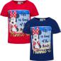 Preview: Kinder T-Shirt Minnie Mouse "Life is Good at the Beach" in Rot und Blau