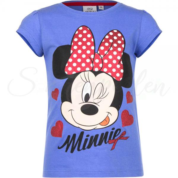 Kinder T-Shirt Minnie Mouse in Lila
